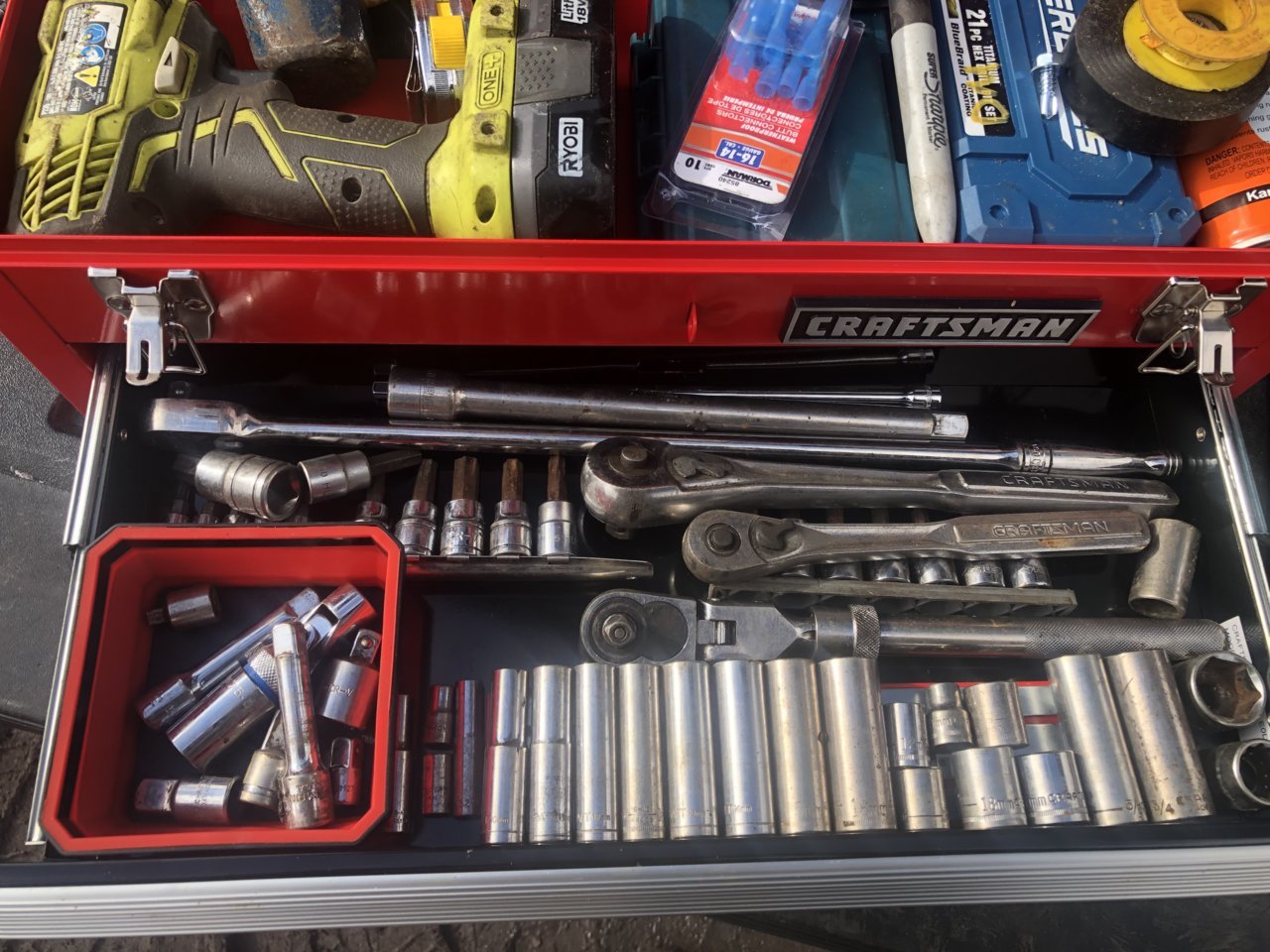 Simple yet effective toolbox storage | Tacoma World