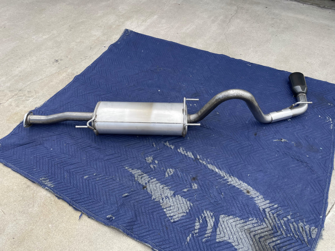 TRD Pro Exhaust w/ Black Tip PTR03-35190 | Tacoma World