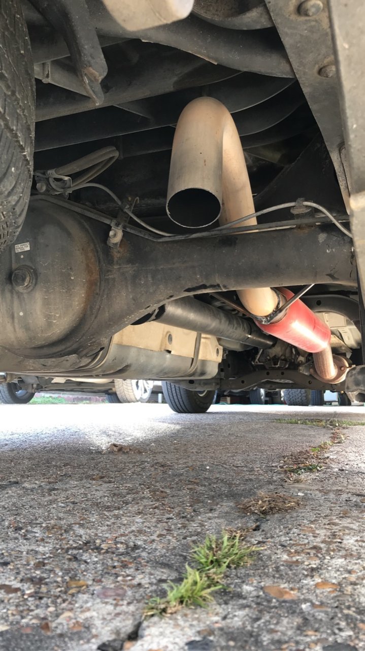 Dumped exhaust World