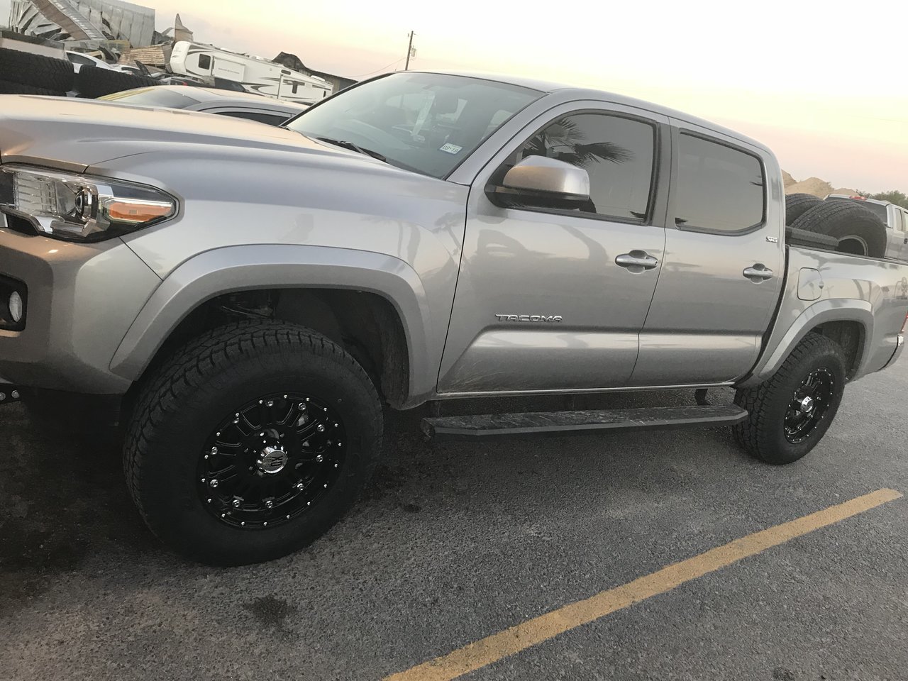 Wheel and leveling kit update | Tacoma World