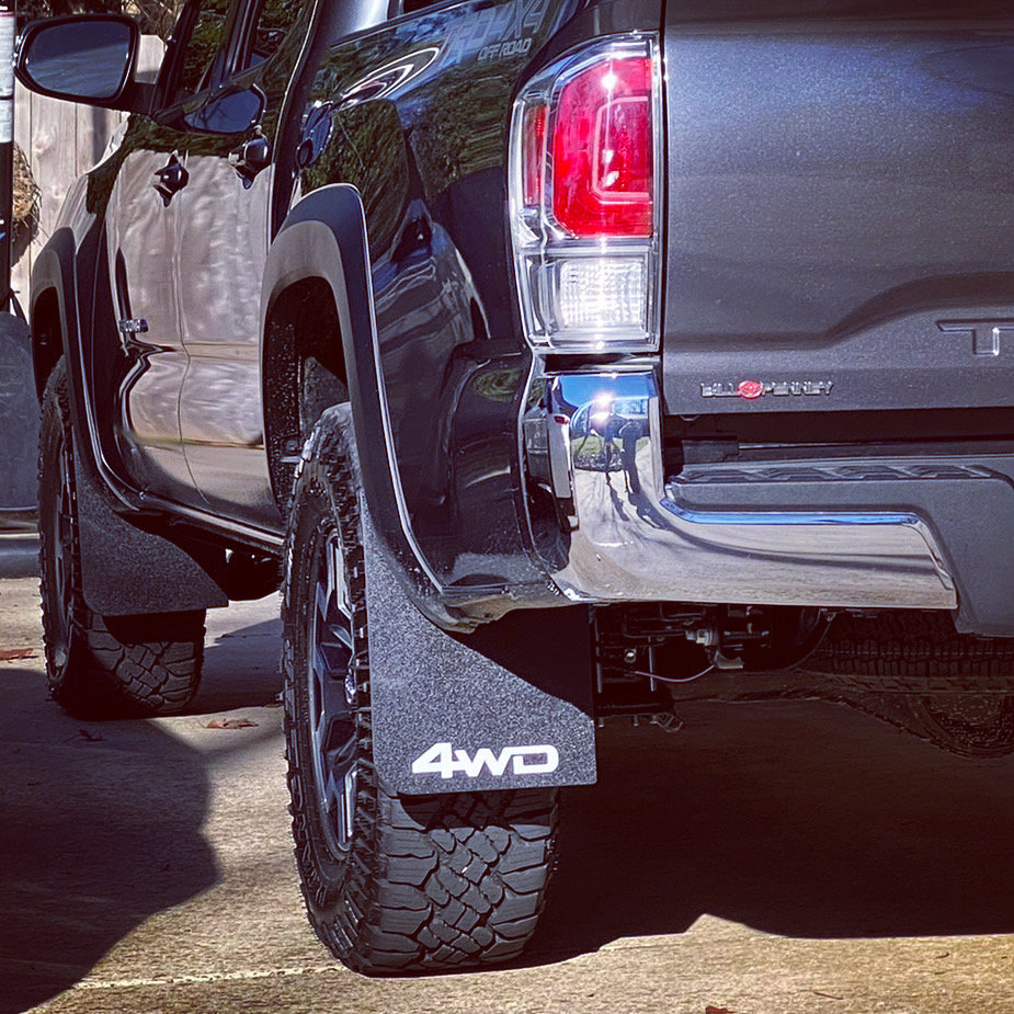 Toyota tacoma deals mud flaps 4x4