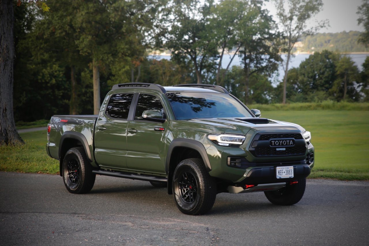 Military Green Toyota Tacoma