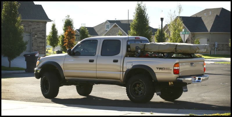 Truck bed clearance roof top tent