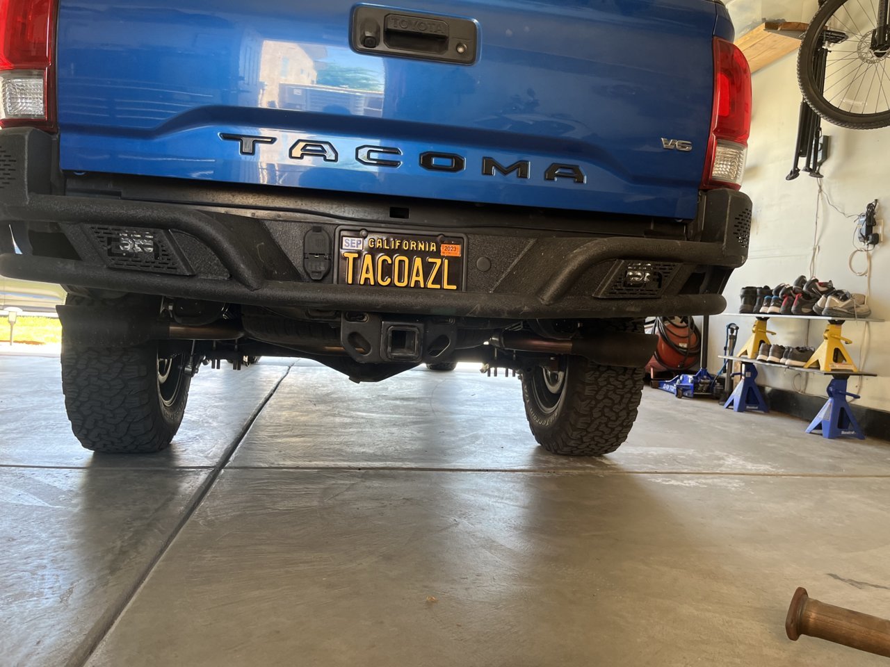 FlowMaster dual exit exhaust | Tacoma World