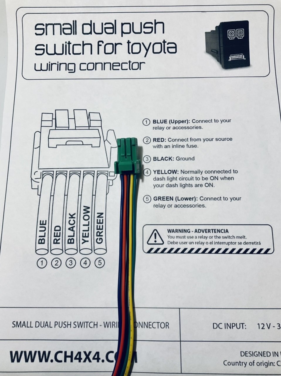 Wiring Harness for Dual Function Light Bar – Cali Raised LED