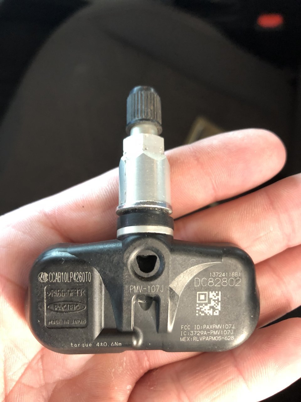 Toyota TPMS sensors and bluesea mount World