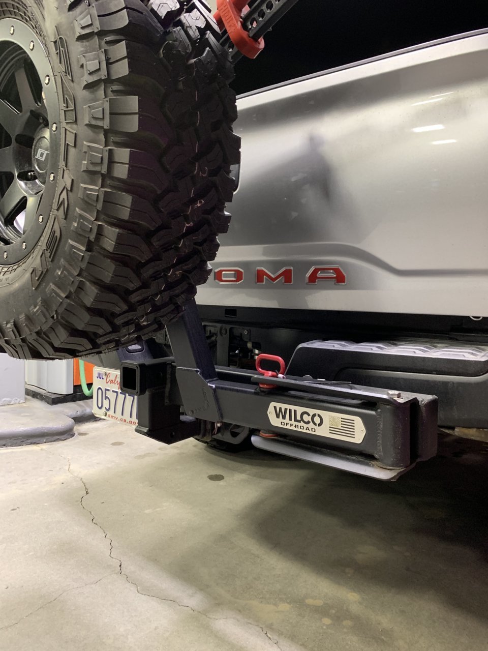 wilco license plate relocation kit