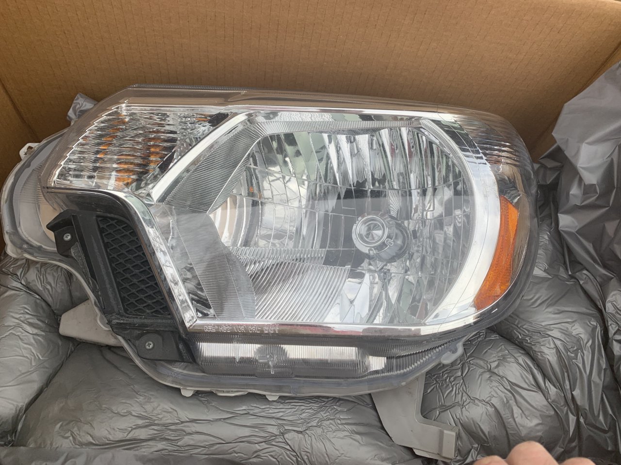 Headlights w/Clear Bra from 2014 (some broken tabs) $100 | Tacoma World