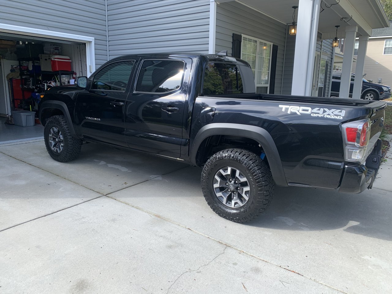 Got my Off-road Fender Flares Painted | Tacoma World