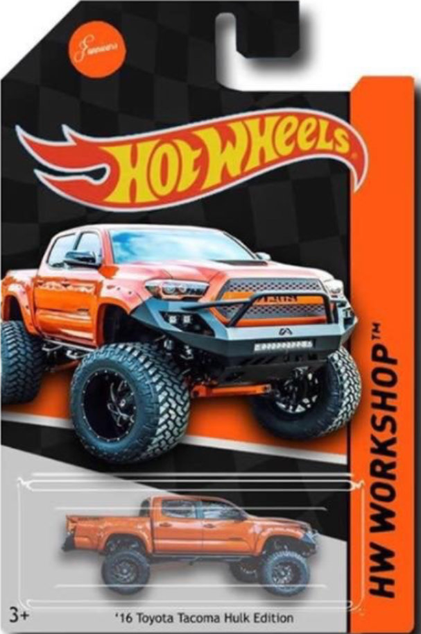 toyota tacoma hot wheel