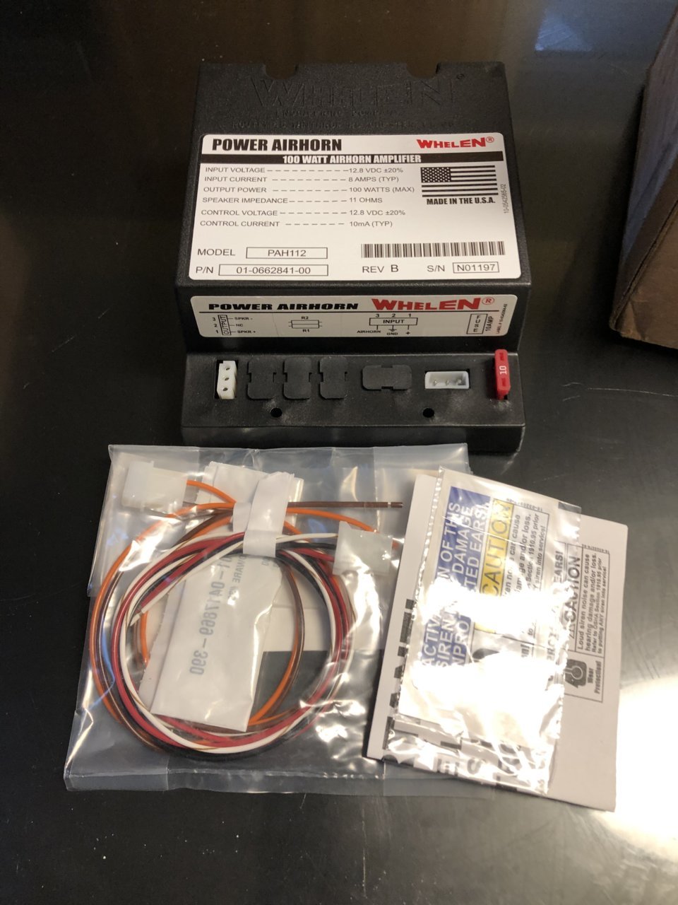 Whelen SA315 Speaker And PAH112 Amplifier World, 60 OFF