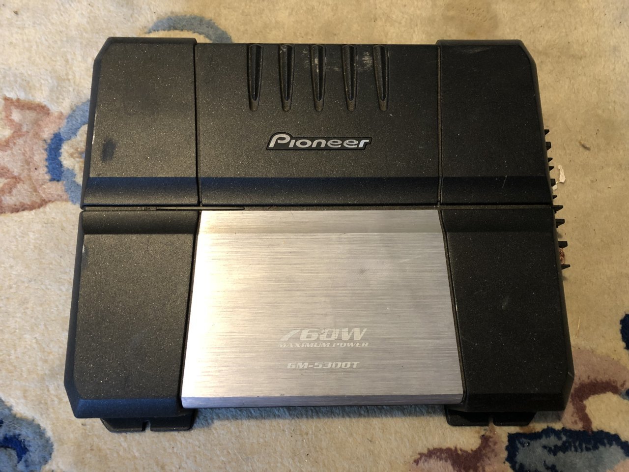  Pioneer GM-5300T 2-Channel 760-Watt Maximum Power Amplifier :  Electronics