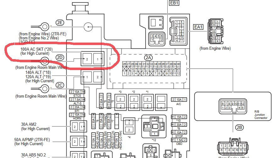 Toyotum Tacoma Fus 2010 Ac Diagram - Complete Wiring Schemas