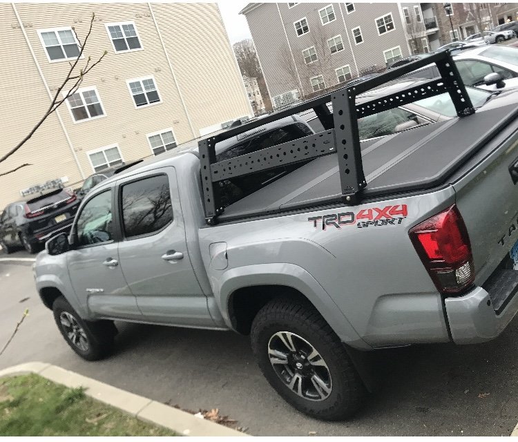 Toyota Tacoma Bed Rack With Tonneau Cover