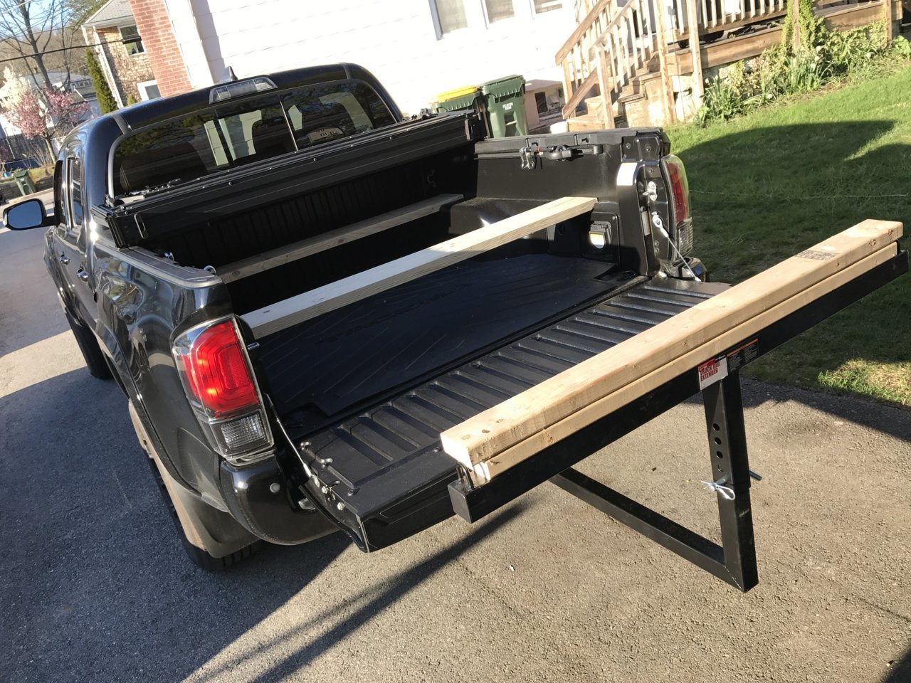 How to Haul 8' Plywood in a short bed Truck 