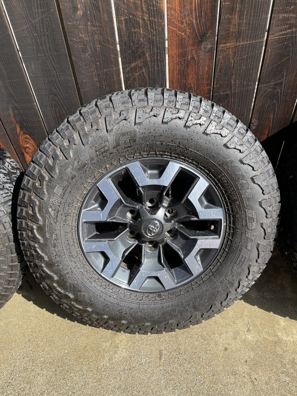 TRD Off Road Wheels with 265/75/16 Tires | Tacoma World