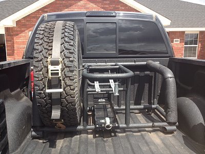 Tire discount rack tacoma