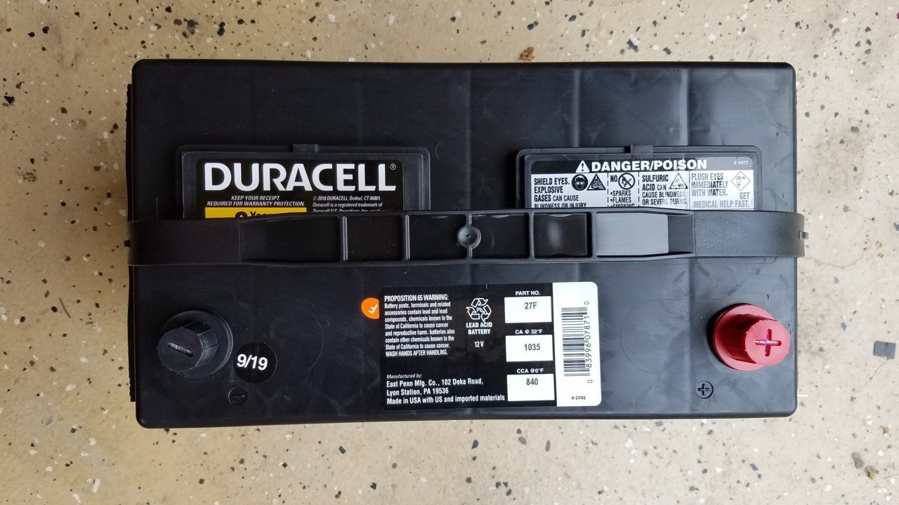 Sams Club Duracell Battery 27F 79.94 World