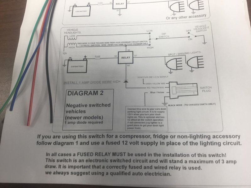 Oem To Air On Board Fog Light Switch Wiring Tacoma World