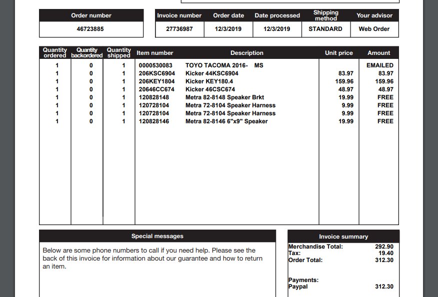 Speaker Fee Invoice Template