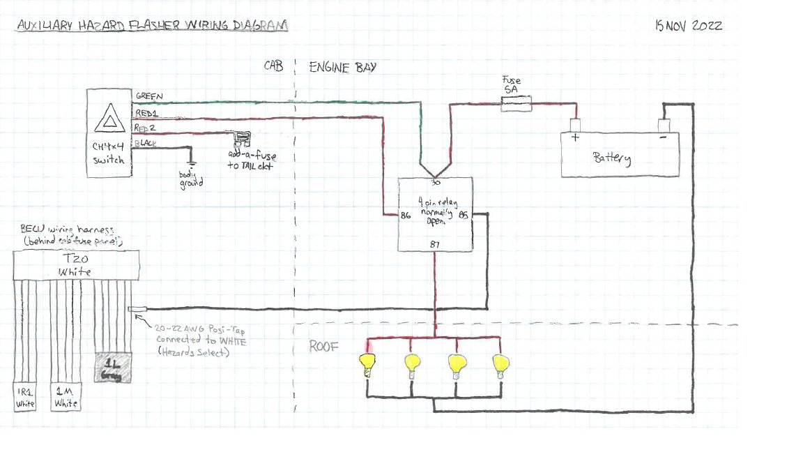 Aux hazard flasher wiring diagram 20221115.jpg