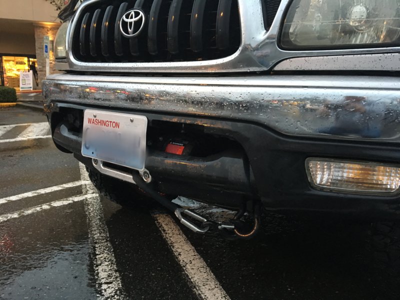 1st Gen Stock Bumper Winch Mount | Tacoma World