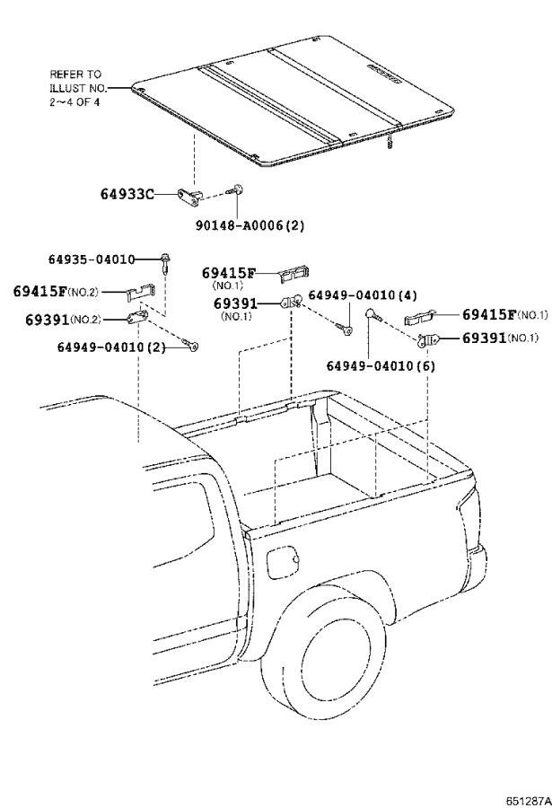 FS: OEM Tonneau Cover Short Bed | Tacoma World