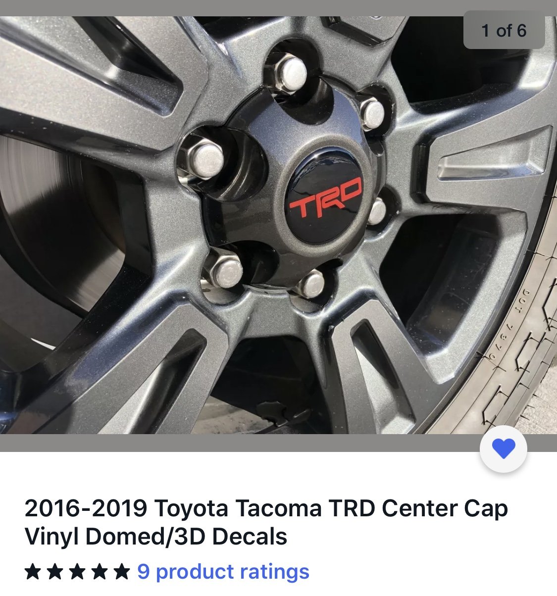 TRD Pro Center Caps on TRD Off Road Rims? | Tacoma World