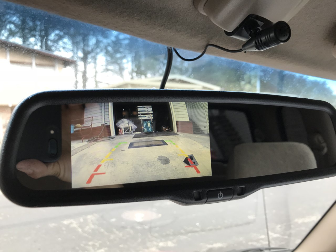 Master Tailgaters 10.5 OEM Rear View Mirror with 4.3 LCD Screen |  Rearview Universal Fit Mount | Auto Adjusting Brightness LCD | Anti Glare |  Full