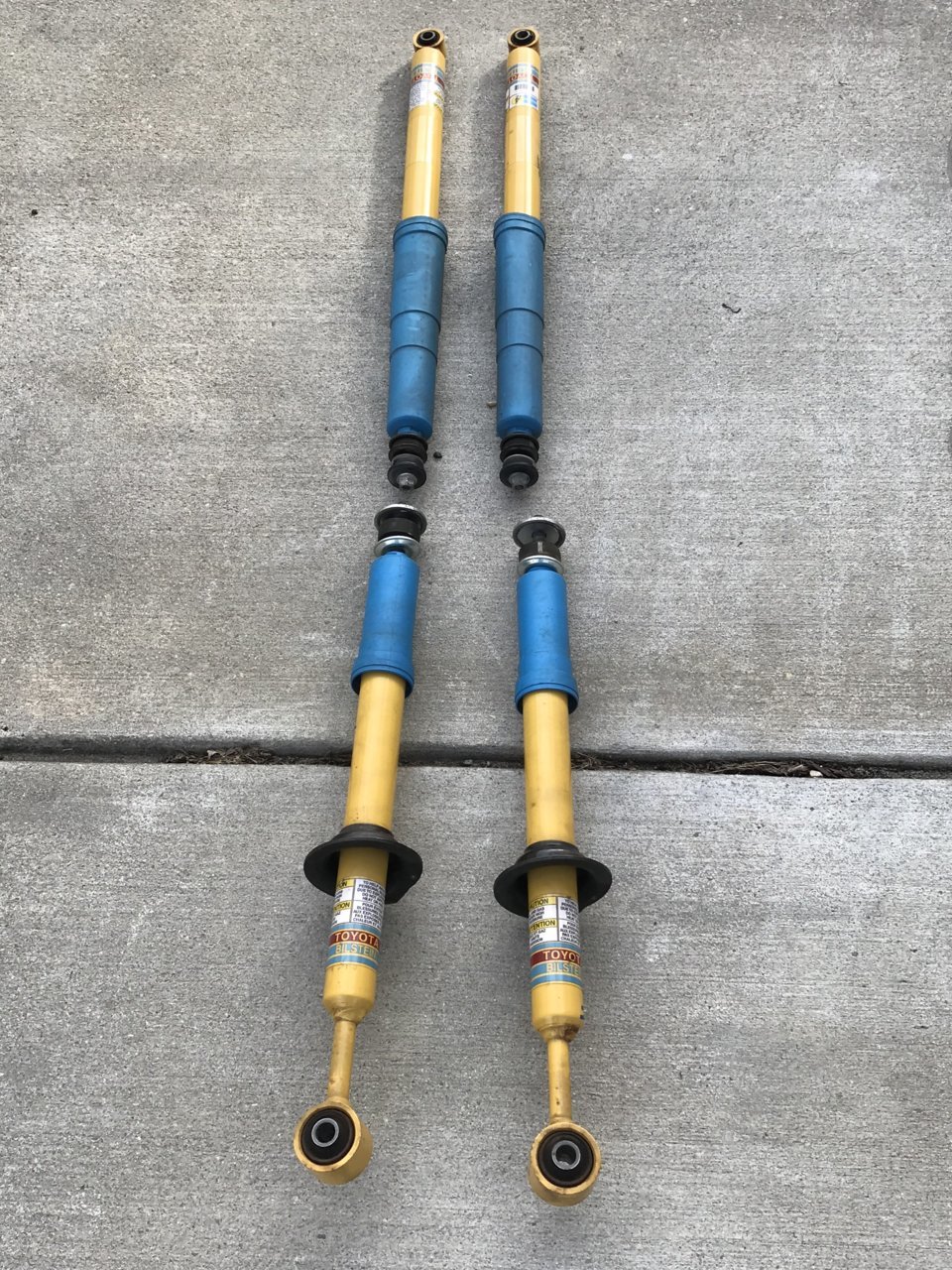 Sold*****TRD OFF-ROAD 3rd Gen. front and rear shocks | Tacoma World