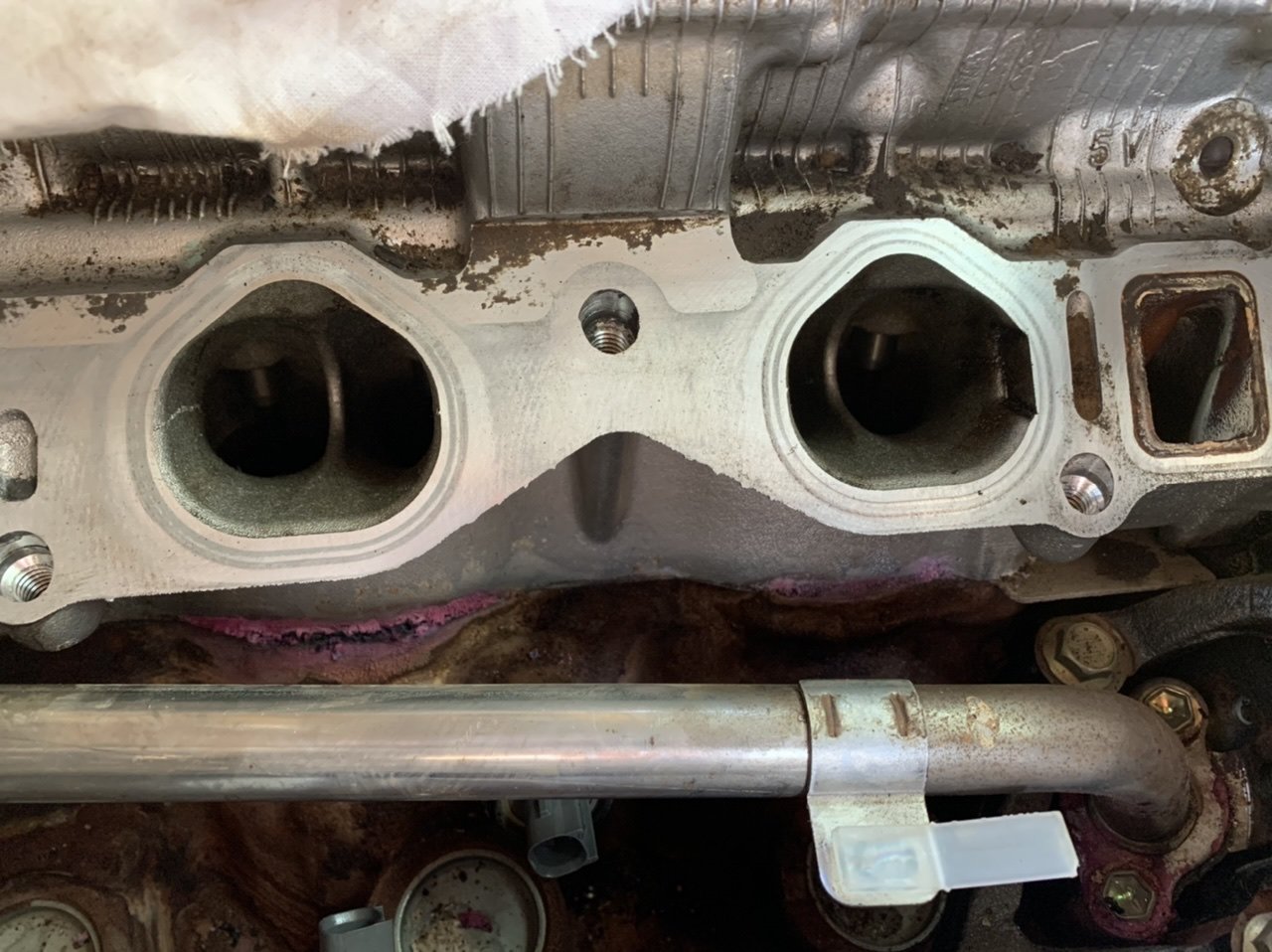 V6 head gasket external coolant leak? | Tacoma World