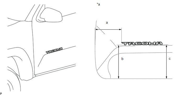 OEM Black Tacoma decal; not Overlay., Page 3