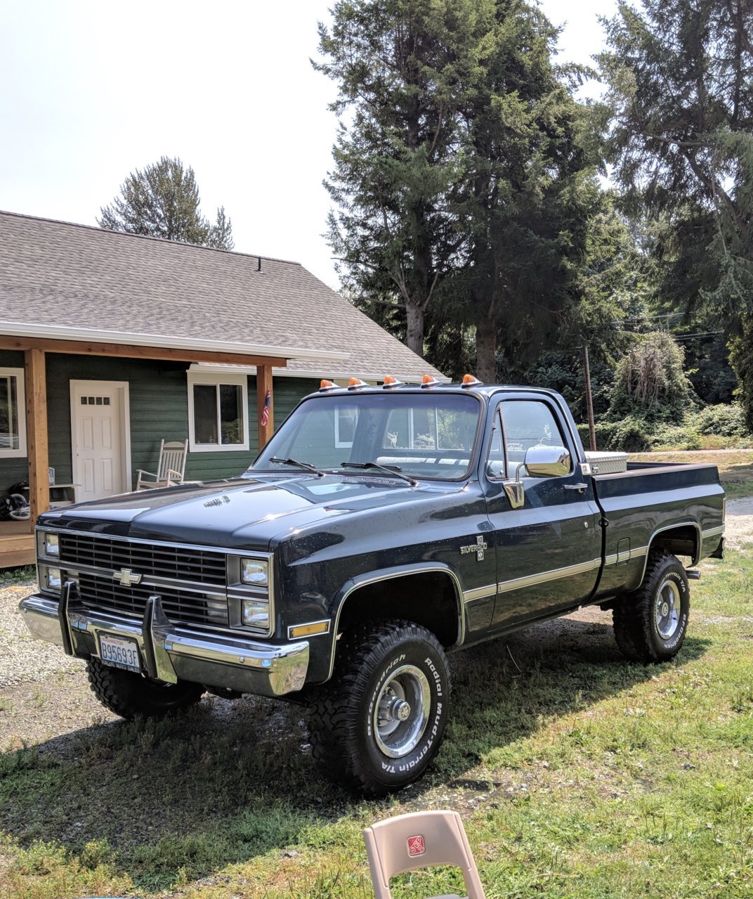 84 Chevy K10 Squarebody ep2 - Testing Colorbond LVP - Does it