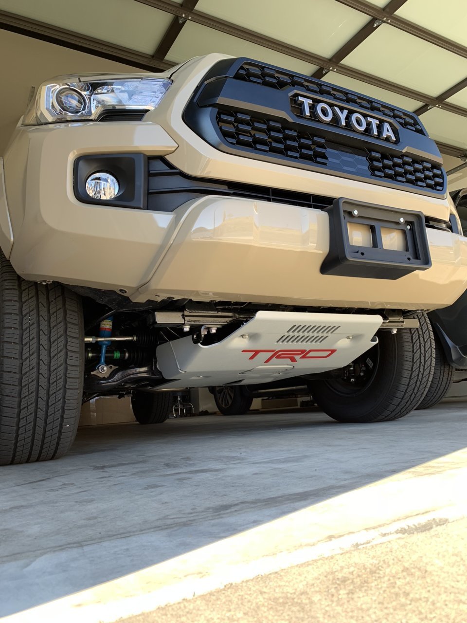 Does Tacoma Trd Sport Have Skid Plates