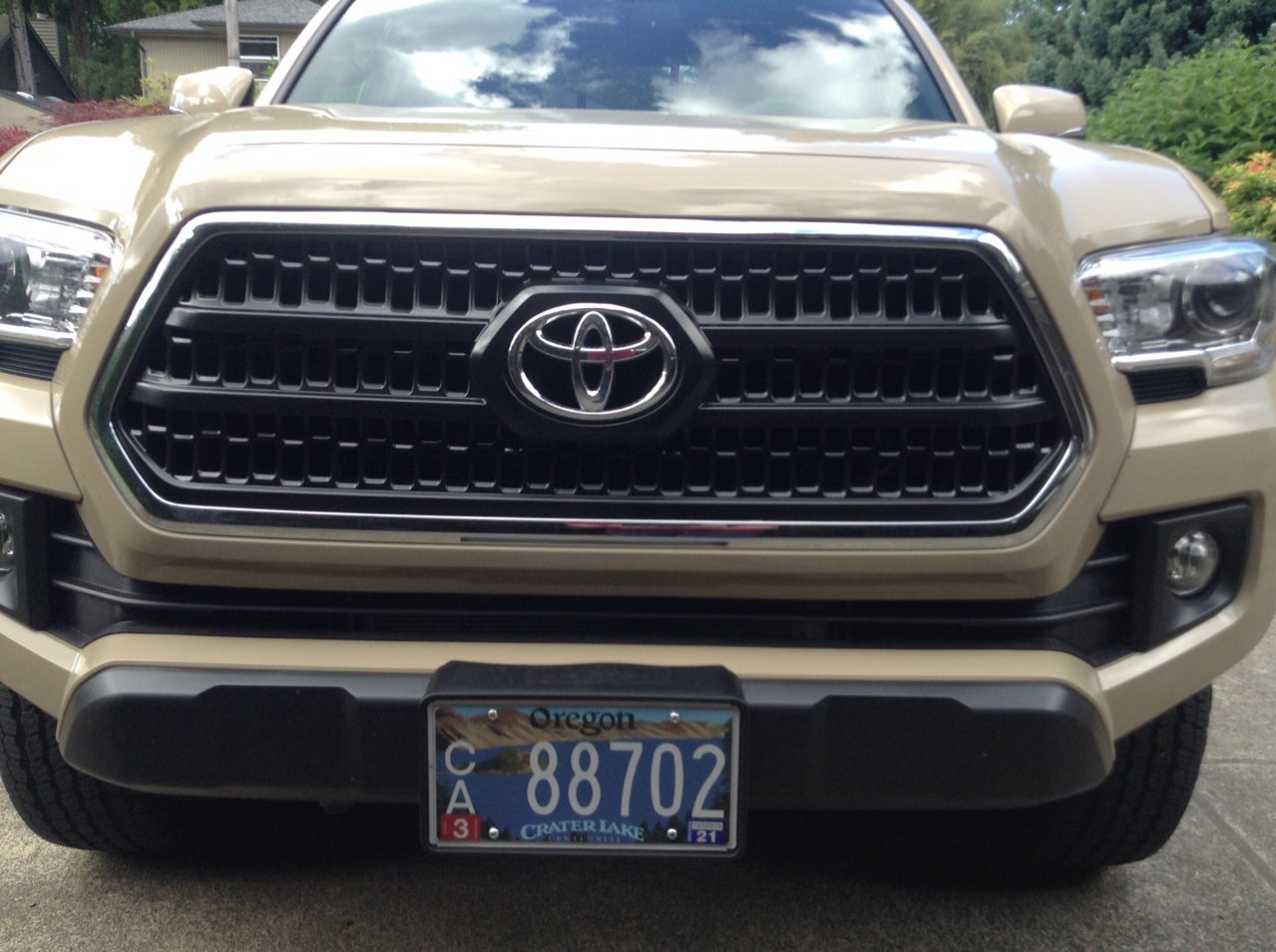 Color Matched Stock Grille? | Tacoma World