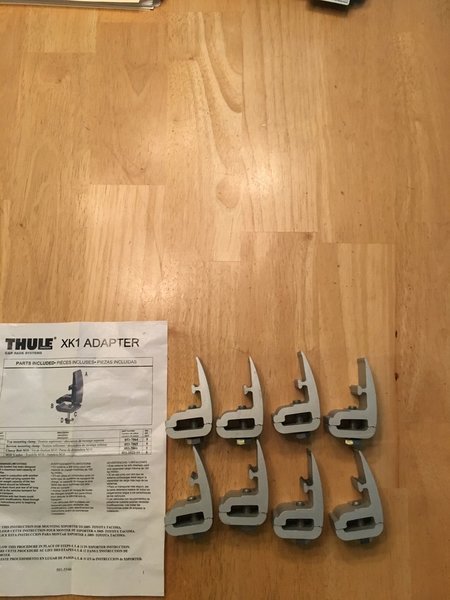 Withdrawn from sale Thule XK1 bed rail adapter kit Tacoma World