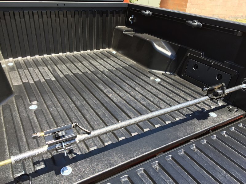 bicycle fork mount truck bed mount