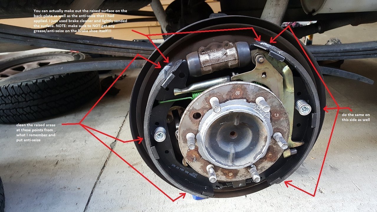 toyota drum brake diagram