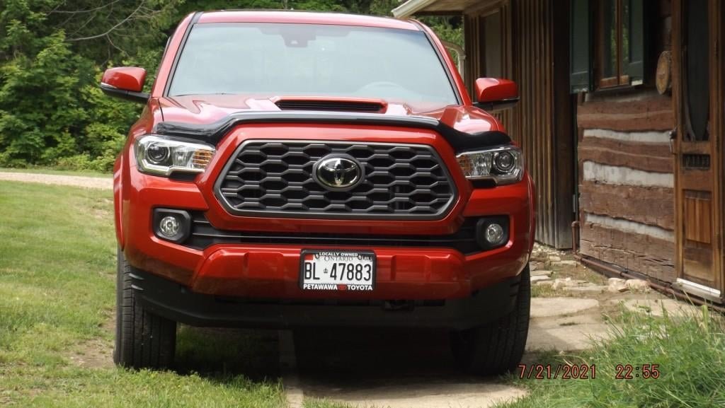 2021 toyota deals tacoma bug deflector