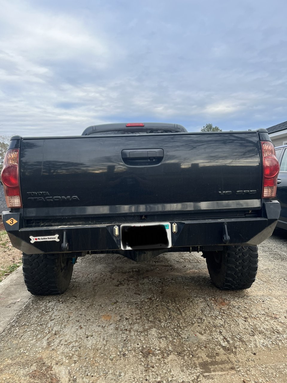 Tacoma 05-15 front and rear bumper (Rear bumper)