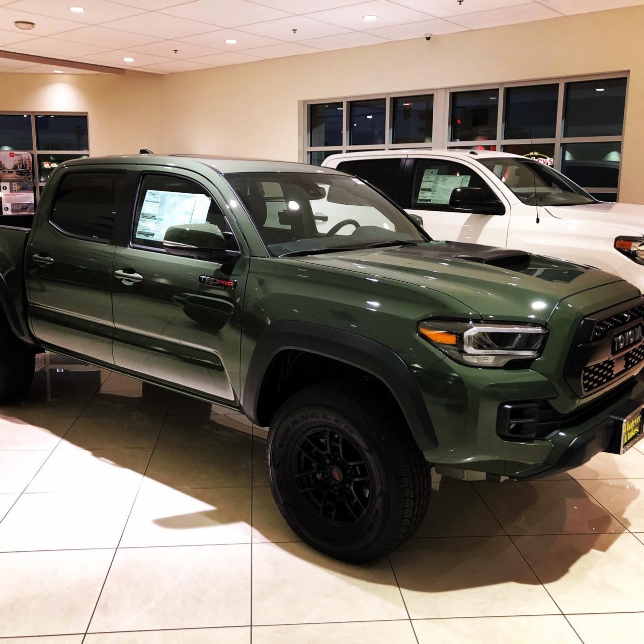 2020 Tacoma Trd Pro Army Green Tacoma World