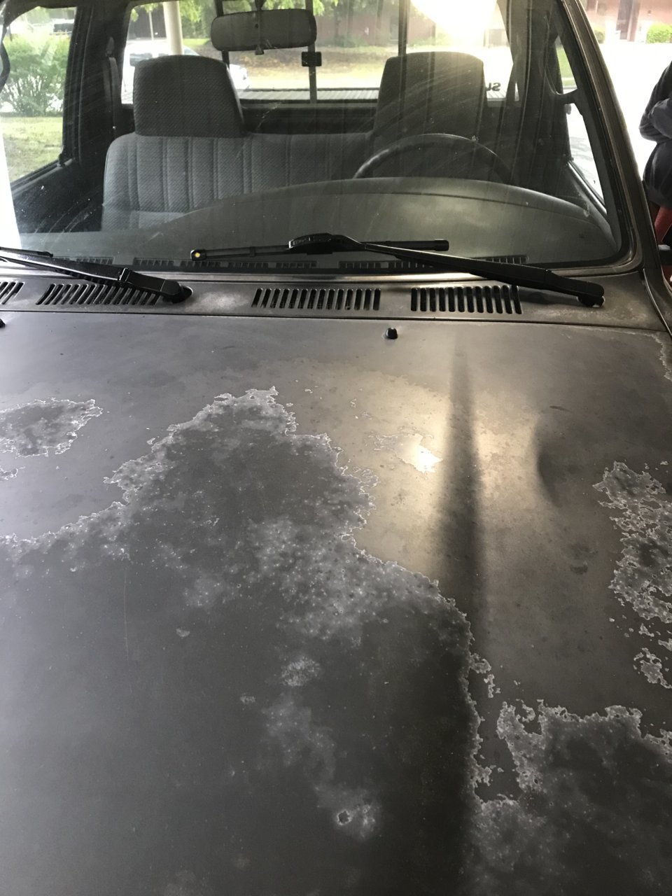 Is this peeling hood worth DIY fixing?