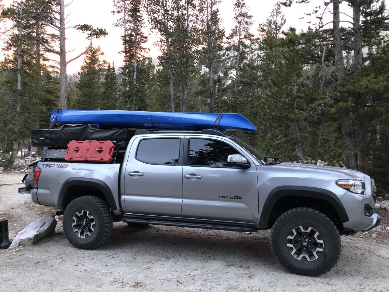 2018 toyota 2025 tacoma kayak rack