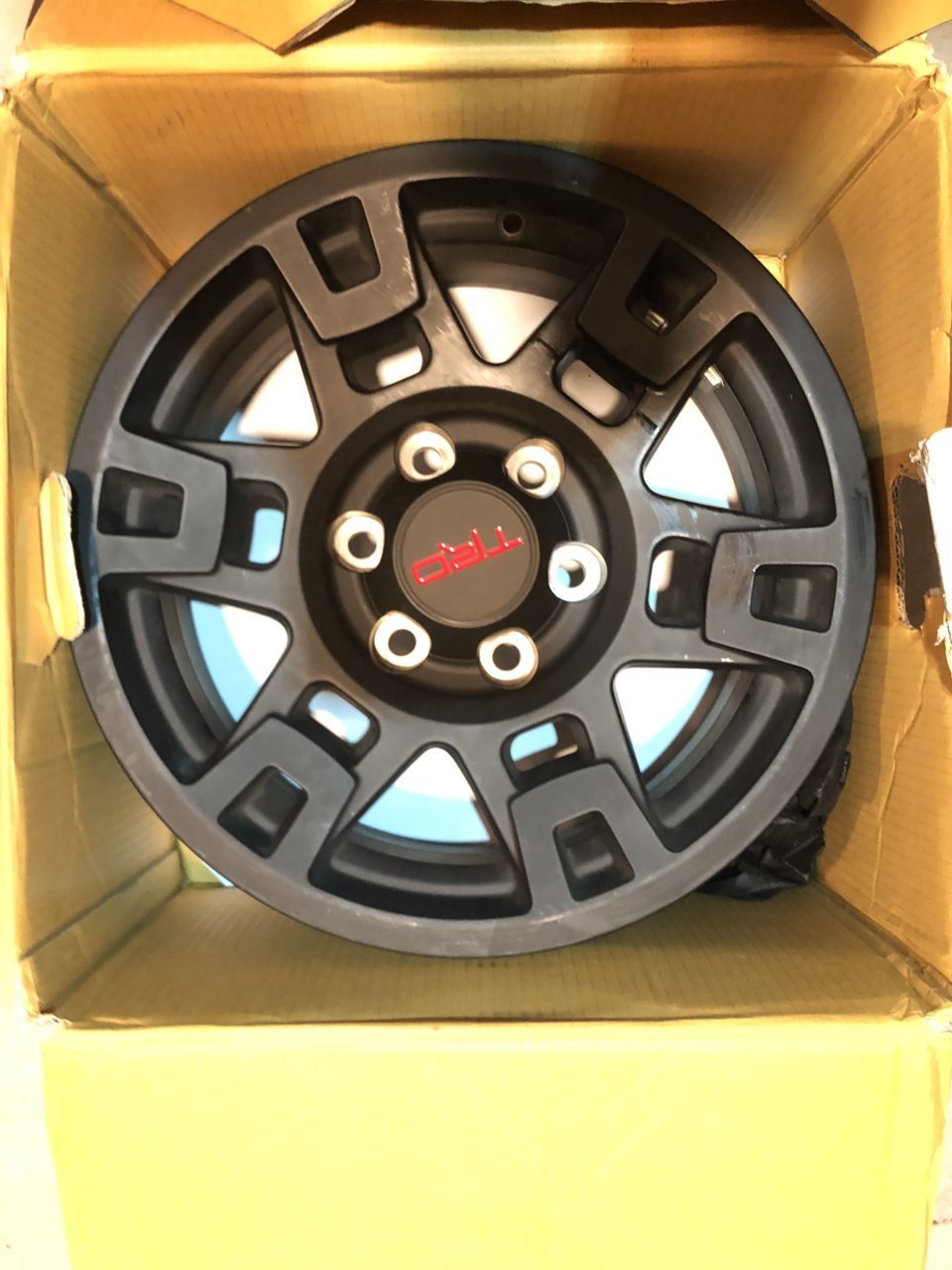 FS: TRD Pro 4Runner Wheels (4) Matte Black - SEATTLE $500 | Tacoma World