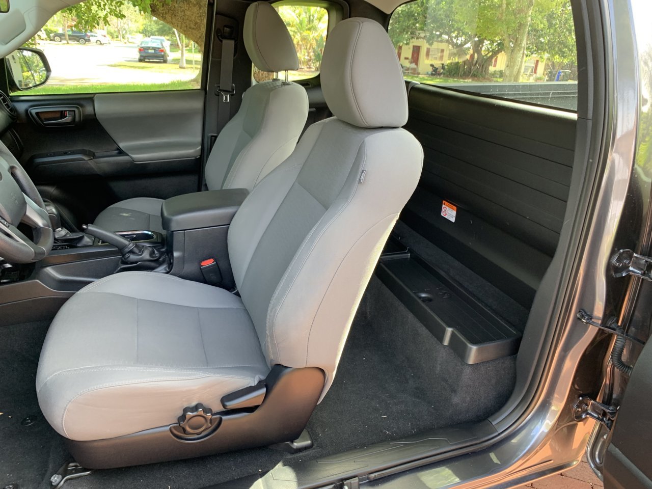 Toyota Tacoma Rear Seat