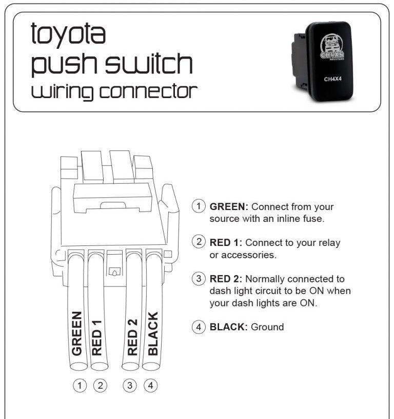 Wiring Toyota Push Buttons For Led Tacoma World