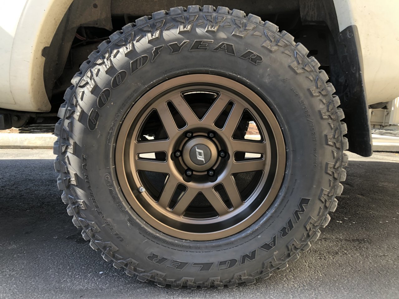 285/70R17 Goodyear Ultra Terrain x5 | Tacoma World