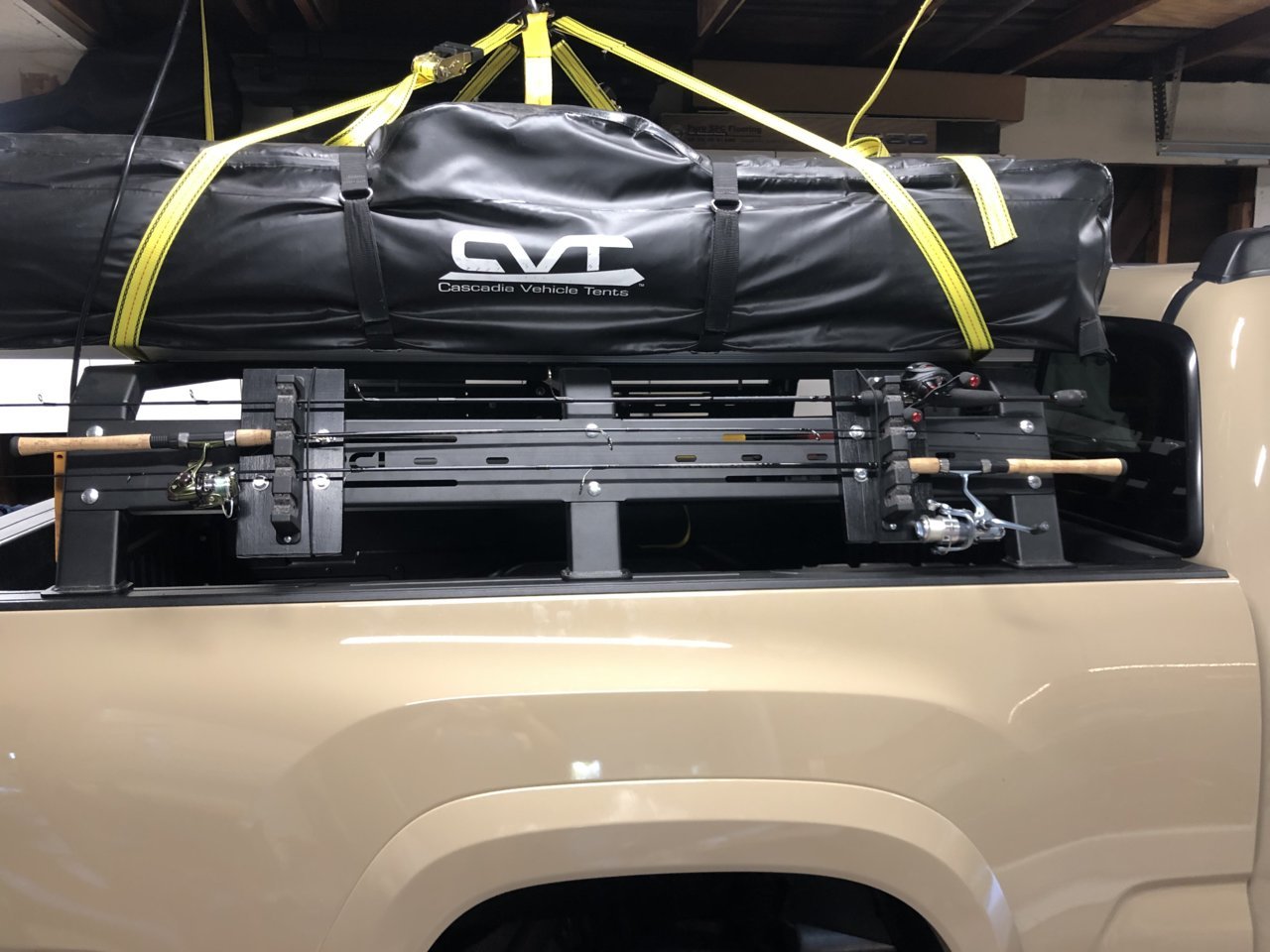 Set up for an afternoon of surf fishing and chill w my wife. South Shore,  LI. : r/ToyotaTacoma