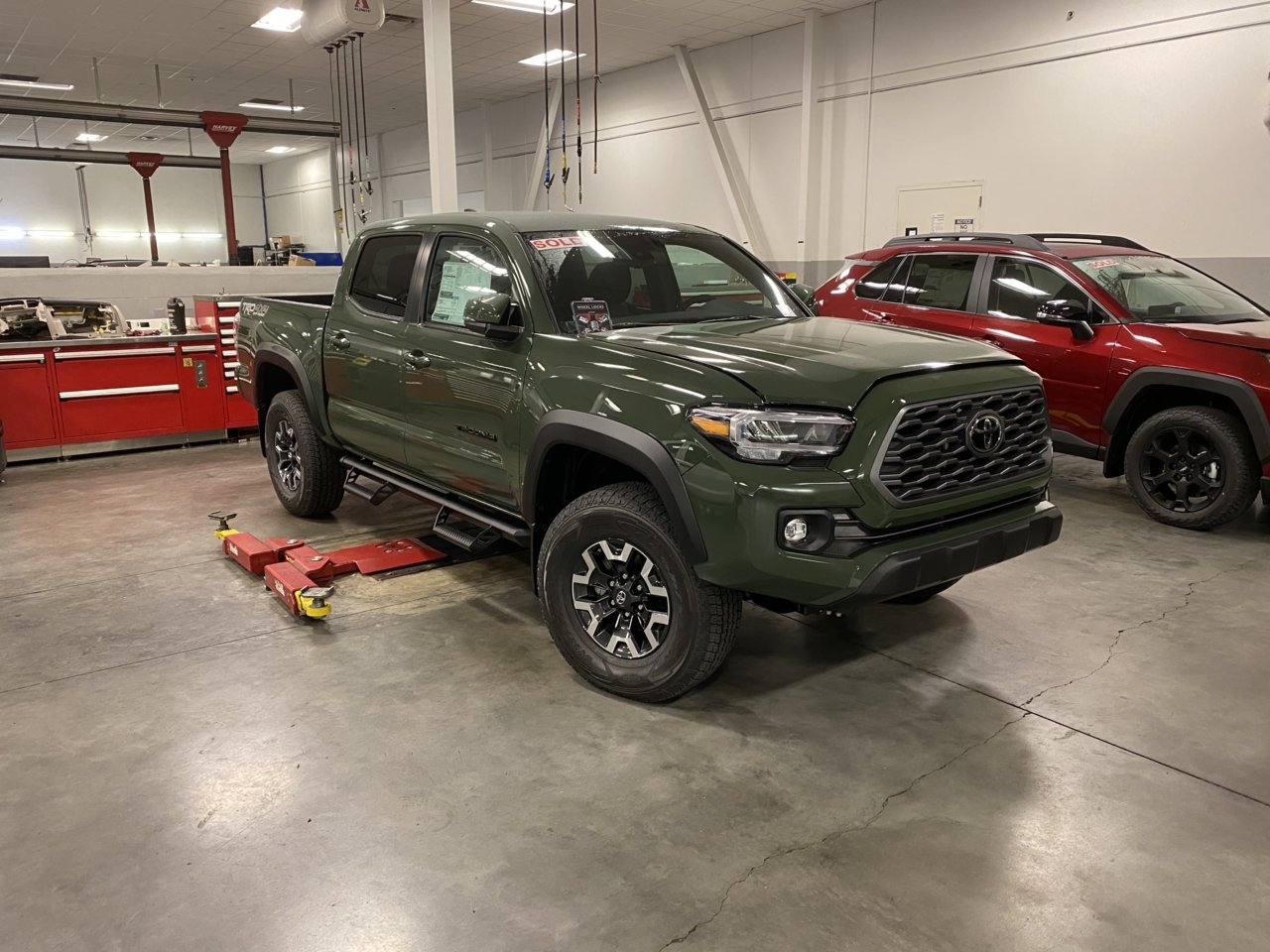 2021 TRD OFF ROAD ARMY GREEN PHOTOS | Tacoma World