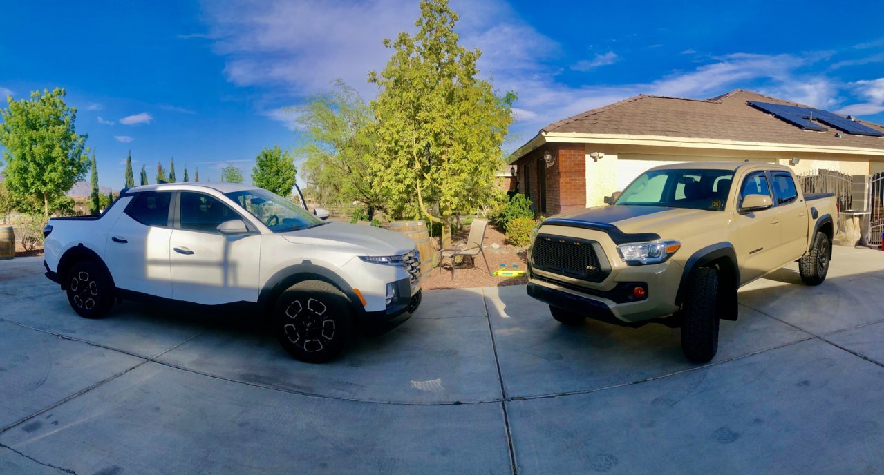 Tacoma vs the new Santa Cruz Tacoma World